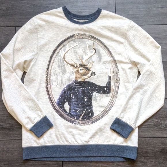 Retrofit Other - Dapper Deer with Space Sweater Sweater.